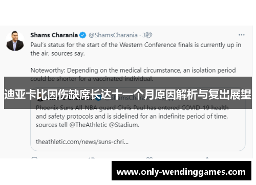 迪亚卡比因伤缺席长达十一个月原因解析与复出展望 迪亚卡比因伤缺席长达十一个月原因解析与复出展望